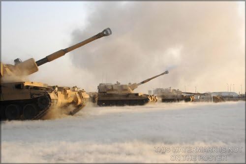 20x30 Poster; As-90 As-90 British Self-Propelled Artillery As90