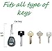 Smart Compact Key Holder Keychain Organizer- made of carbon fiber For Those Who like to stay Organized Fits all type of keys Up To 18 Tools Comes With Bottle Opener And Carabiner,Ring For Car Fobs