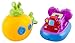 WolVol Pack of 10 Kids Bath Toys Floating Bathtub Toy Cars Train Boat Aircraft Vehicles