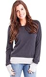 Clothes Effect Women's Hem & Thumb Hole Sleeves Top