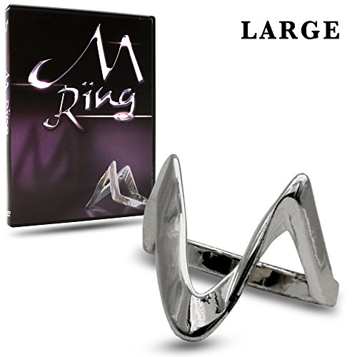 Magic Makers M Ring - Large Size 10 (19.8 mm inner diameter) - The Ultimate Hold Out Device