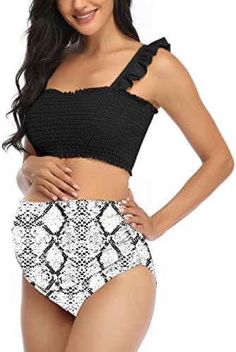 pregnant high waisted bikini