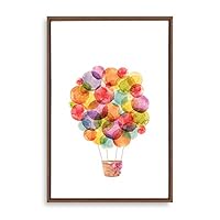 Framed Canvas Wall Art Cartoon Children's Room Canvas Prints Home Artwork Decoration for Living Room,Bedroom - 16x24 inches