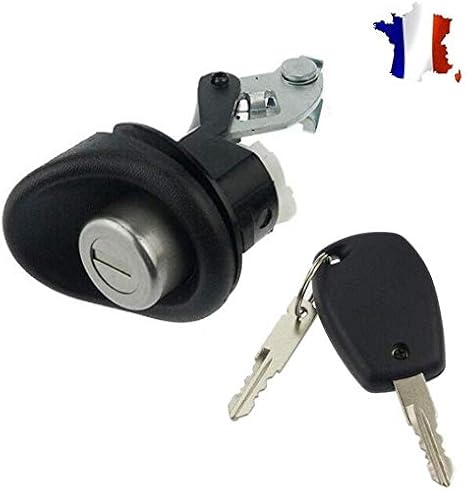Serrure De Hayon Pour Dacia Logan/Sandero (2007-2016) - Réf. 905020198R, 2 Pièces Avec Cylindre