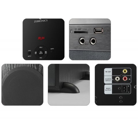 zebronics tower speakers 7600