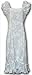 Pacific Legend White Wedding Long Hawaiian Muumuu Dress (XL)