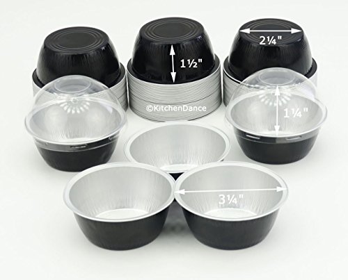 1 KitchenDance+Disposable+Aluminum+Ramekins+Options