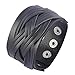 Jenia Genuine Leather Cuff Bracelet Punk Braided Bracelets Rock Leather Wristbands Religious Gothic Adjustable Wrap Bracelet for Men, Boy, Kids, Biker, Women Gifts