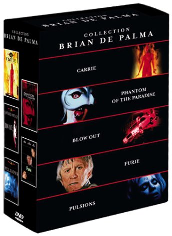Collection Brian De Palma - Blow Out + Carrie + Furie + Phantom Of The Paradise + Pulsions