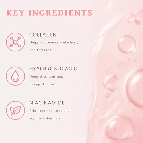 YURI Collagen Mask, Collagen Night Wrapping Mask, Collagen Overnight Glass Skin Peel Off Face Mask, Elasticity & Hydration Care, Restored Balance & Ongoing Renewal, All Skin Types Skincare(2.53 FL.OZ)