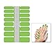 WOKOTO 7 Pieces Full Wraps Nail Polish Stickers Tips With 1Pcs Nail File Nail Self-Adhesive Decals Pure Colors Manicure Sticker Strips Kit For Girls