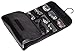 WODISON PU Leather Travel Hanging Jewelry Roll Up Bag Case Organizer Holder