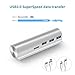 Unitek Aluminum USB C Hub with SD/TF Card Reader + 3 USB 3.0 Ports Extension Converter with USB-C and USB-A Cable, Compatible iMac, MacBook Pro (Thunderbolt 3), Surface Pro, ChromeBook, PC, Tablet