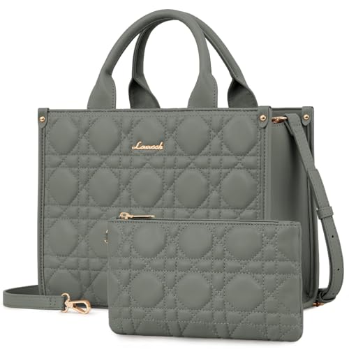 LOVEVOOK Purses and Handbags for Women, Handbags Shoulder Bags Black Purses and PU Leather Top Handles for Lady