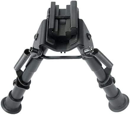 WOLTIS Tactical 6 to 9 inch Standard Legs Foldable Swivel Bipod