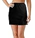 Shadowline Women's Nylon Essentials 15 Inch Half Slip 2715 M Black