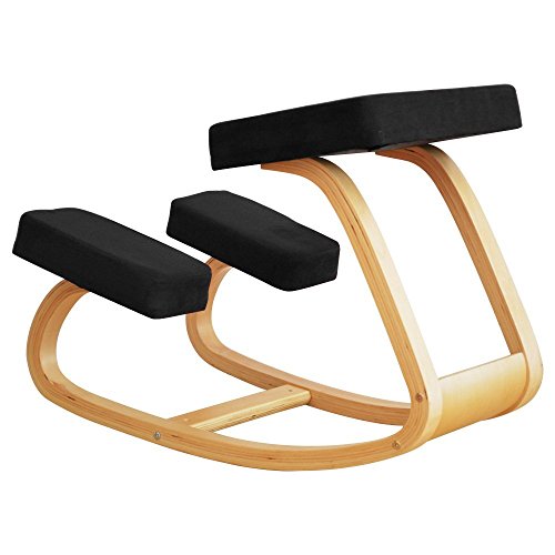 Vogvigo Ergonomically Designed Kneeling Chair Kneeling Chair Office Ergonomic Posture Adjustable Posture Improvement Ergonomic Kneeling Chair for Home Office (Green) - Thumbnail 6