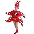 Quenny children's marine animal costume,seahorse octopus starfish crab Halloween dance costume.