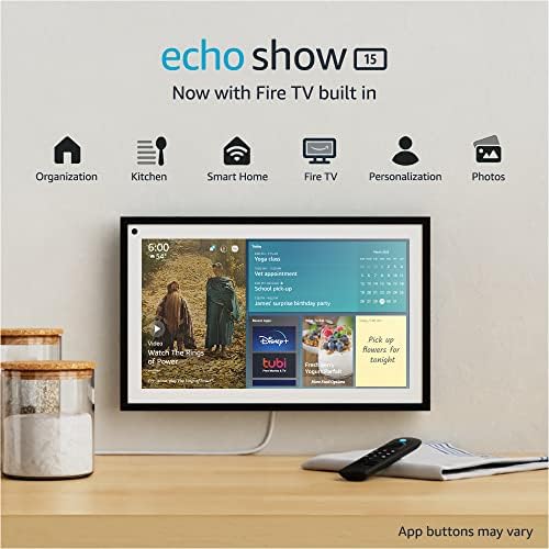 Amazon Echo Show 15 | Full HD 15.6