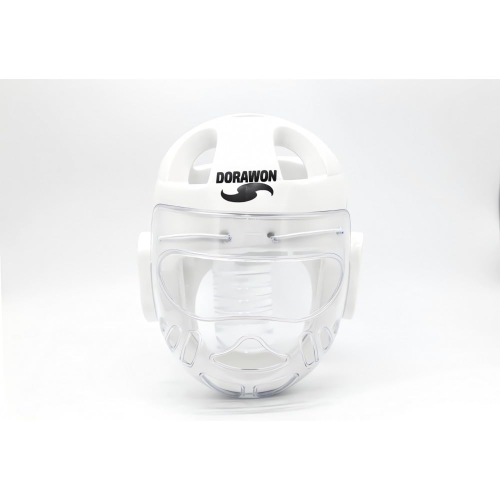 Dorawon Busan Unisex Adult Bubble Helmet, White, Size: XL