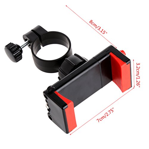 NNDA CO Universal Motorcycle Bicycle Bike Handlebar Mount Holder For Mobile Phone