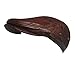 LETHMIK Flat Cap Cabby Hat Genuine Leather Vintage Newsboy Cap Ivy Driving Cap XXL-Brown and black