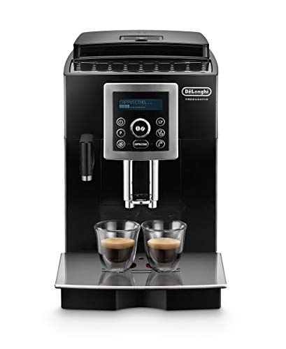De'Longhi ECAM 23.466.B Kaffeevollautomat mit Milchsystem, Cappuccino und Espresso auf Knopfdruck, Digitaldisplay mit…