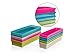 MMMMARILYN Drawer Organizer with 2 Adjustable Drawer Dividers (White S, Pink S, Green L, Blue L, Pack of 4)