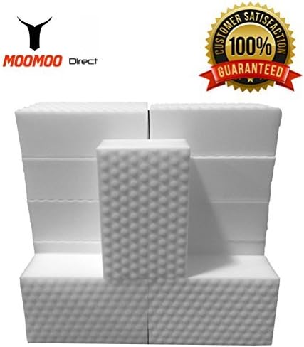 MOOMOO Magic Cleaning Eraser Sponge Melamine Foam - POWER CLEAN Edition 40 Pack (40) by MOOMOO Direct