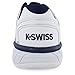 K-Swiss Hypercourt Express LTR Mens Tennis Shoes (White/Navy/Silver) (10 D(M) US)