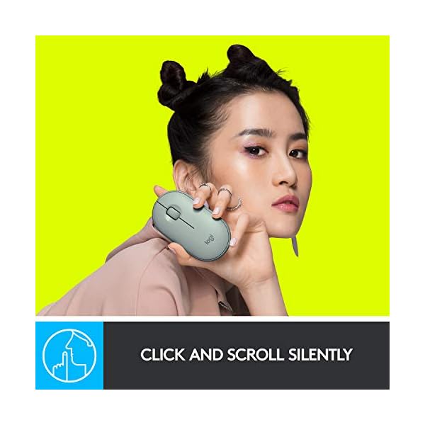 Logitech-Pebble-Wireless-Mouse-Bluetooth-Or-24-GHz-with-USB-Mini-Receiver-Silent-Slim-Computer-Mouse-with-Quiet-Click-for-LaptopNotebookPCMac-Eucalyptus Logitech Pebble Wireless Mouse with Bluetooth or 2.4 GHz Receiver, Silent, Slim Computer Mouse with Quiet Clicks, for…