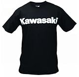 Kawasaki Logo Short Sleeve T-Shirt Black X-Large XLG XL
