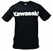 Kawasaki Logo Short Sleeve T-Shirt Black X-Large XLG XL