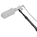 LyxPro Portable Mic Boom Pole Arm Professional 5 Section Stretchable Padded Handheld Telescopic Aluminum Adjustable For Shotgun Zoom Microphones, Fish Pole extends 2.4’ - 9.25’ MPL-10