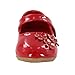 Maxu PU Girls Dressy Mary Jane Flats with Flowers (Toddler/Little Kid/Big Kid)