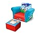 Delta Children Upholstered Chair with Ottoman, Disney Mickey Mouse