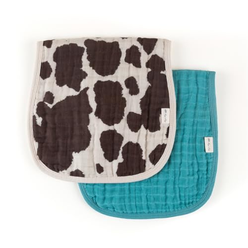 Itzy Ritzy Set of 2 Baby Burp Cloths – Ultra-Soft Absorbent Burping Cloths for…