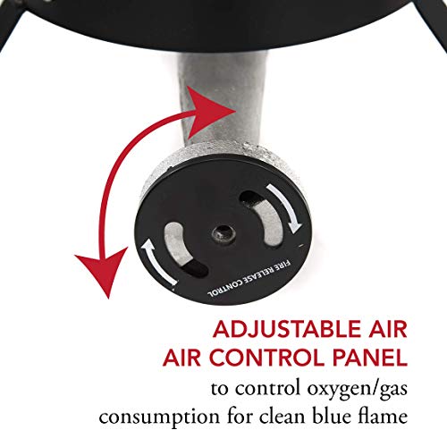 Gas One 200, 000 BTU Single Burner Outdoor Stove Propane Gas Cooker with Adjustable 020Psi