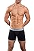 Obviously Naked Boxer Brief 3 inch Leg (Medium, Black)