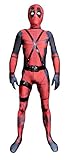 Riekinc Unisex Lycra Spandex Zentai Halloween Cosplay Costumes Adult 3D Style