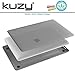 Kuzy Compatible with M2 MacBook Pro 13 inch Case 2020 2024 2023 2022 2021-2016 M1 - A2338 A2289 A2251 A2159 A1989 A1708 A1706 Plastic Hardshell Cover for 13 inch MacBook Pro Case, Gray