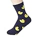 Happy Ducks Socks Women's 4pairs(4color)=1pack Made in Korea Cotton, Multicolored, One Size