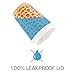MyHomeIdeas Double Wall Kraft Paper Coffee Cups with Lids - Insulated Hot Paper Cup With 100% Leakproof Lids - 12 Oz / 50 Count - No Soaking or Smells - No Sleeves Needed - For Tea, Cappuccino, Latte