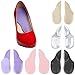 1 Pair Silica Gel Arch Support Cushion Pads Women High-Heel Shoe Insoles Inserts - 5 Colors - Clear, 9mmx12cm