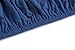 Crib Sheet Set by Upstreet: 100% Cotton Value Jersey Knit Fitted Portable Baby Crib Sheet (Blue)