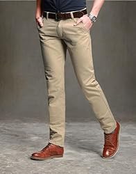 Match Men's Slim Fit Tapered Stretchy Casual Pants