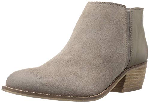 Dune London Women s Penelope Ankle Bootie, Grey Suede, 39 EU/8 M US