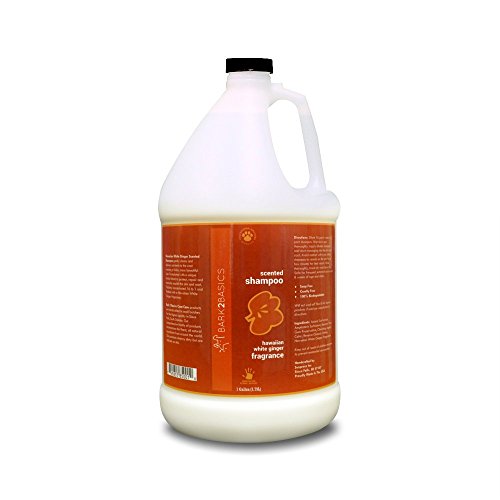 Bark 2 Basics Hawaiian White Ginger Shampoo, 1 Gallon