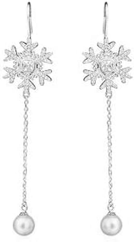 雪 の 結晶 ピアス