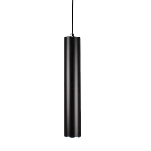 Lámpara de Aluminio LED Negra Moderna Minimalista cilíndrica 5W ...